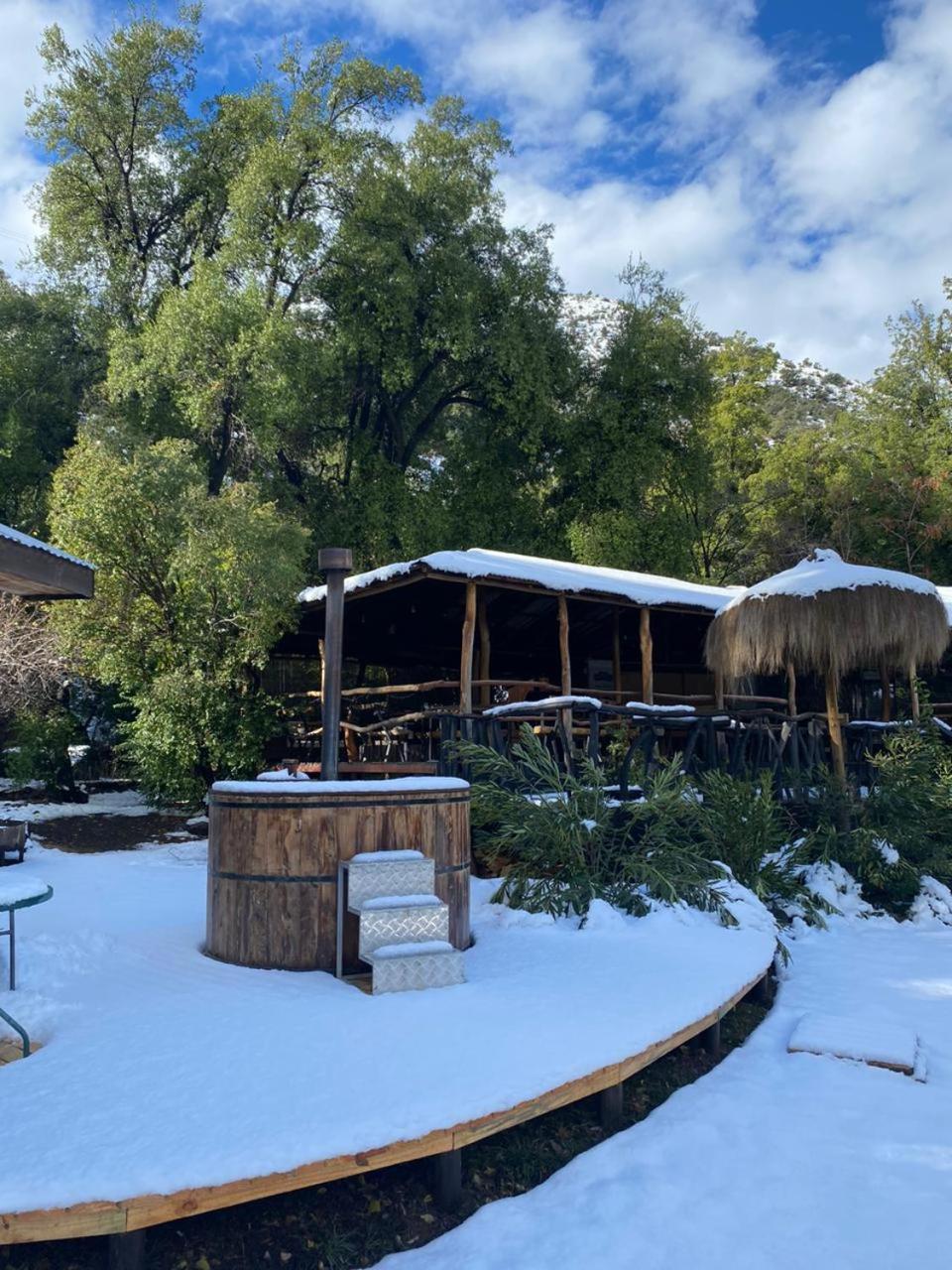 Cabanas Parque Almendro San José de Maipo Extérieur photo